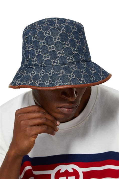 gucci hat men denim.